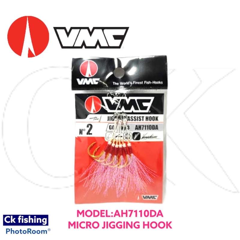 Vmc Jigging Assist Hook Size #2 Model AH7110DA / Micro Ultra Light