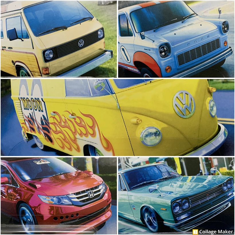 HOT WHEELS CARGO CARRIERS Complete Set VOLKSWAGEN SUNAGON VOLKSWAGEN T1