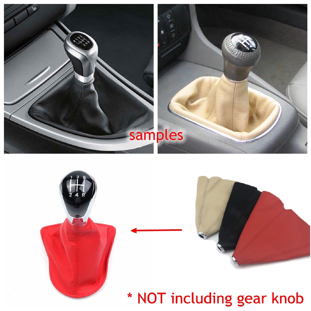 New Recaro Racing Hyper Fabric Shift Knob Shifter Boot Cover MT/AT Red - View #3