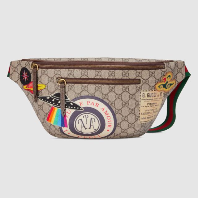 Gucci Courrier GG Supreme Belt Bag Shopee Malaysia