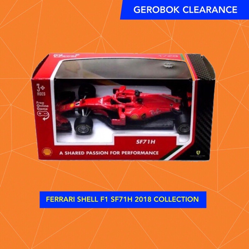 Shell ferrari hot sale collection 2018