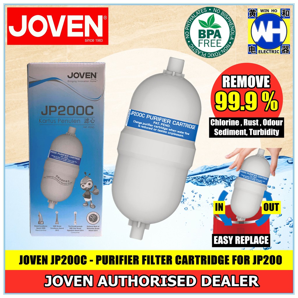 (100% ORIGINAL) Joven JP200 Cartridge Filter  for Replacement Joven Water Purifier JP200 / JP200C *1