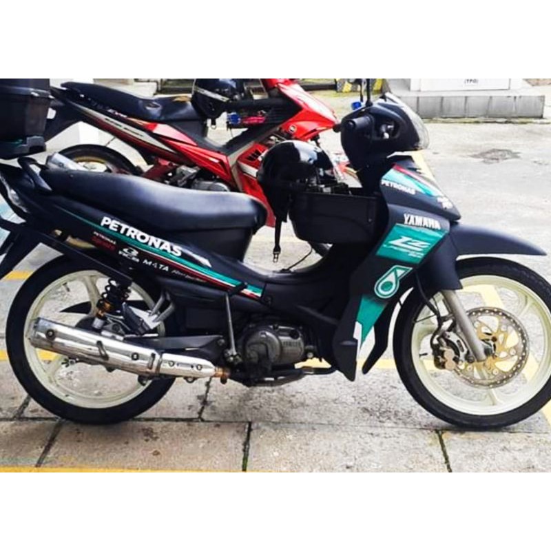 coverset lagenda 105 , 110 , 110Z dan 110ZR petronas matt black edition ...