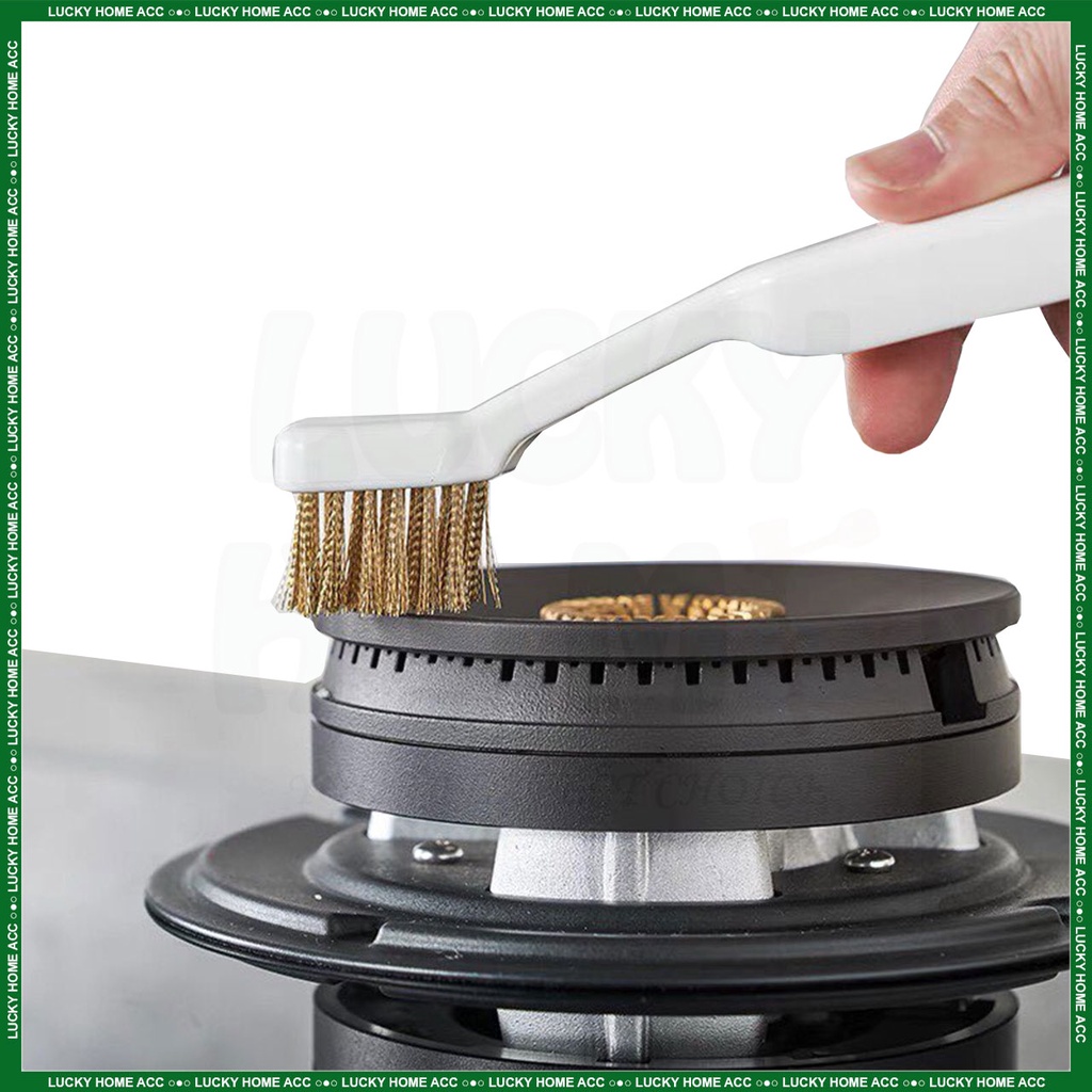 Ready Stock!!! Gas Stove Cleaning Brush Small Special Brush 2in1