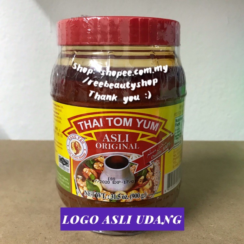 LIMITED TIME OFFER BORONG 1 BOX Thai Tom Yum Paste Madam Pum Udang Nangfah Pes