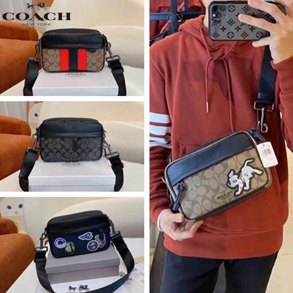 Coach slingbag new design 2022 beg lelaki, Men's Fashion, Bags, Sling Bags  on Carousell