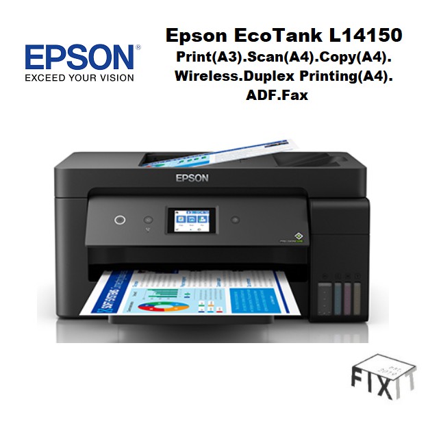 Epson EcoTank L14150 All-in-One InkTank A3 Printer | Shopee Malaysia