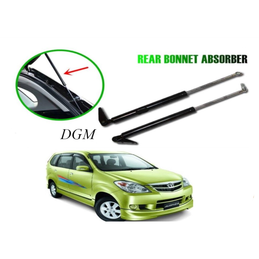 Toyota Avanza F601 F602 2003-2011y Rear Bonnet Absorber / Rear Boot ...