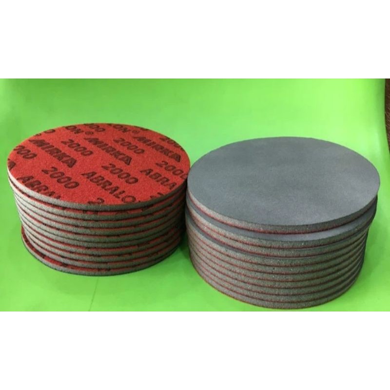 MIRKA Abralon 6 Inch 4000 Grit Sanding Discs, 10 Per Box
