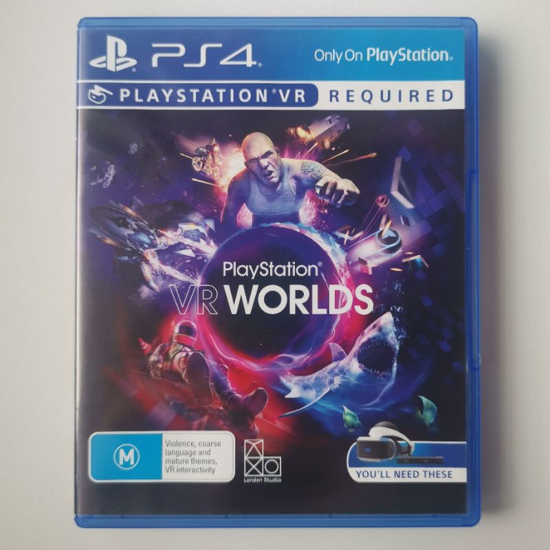 PSVR PLAYSTATION VR WORLDS USED PS4 GAMES | Shopee Malaysia