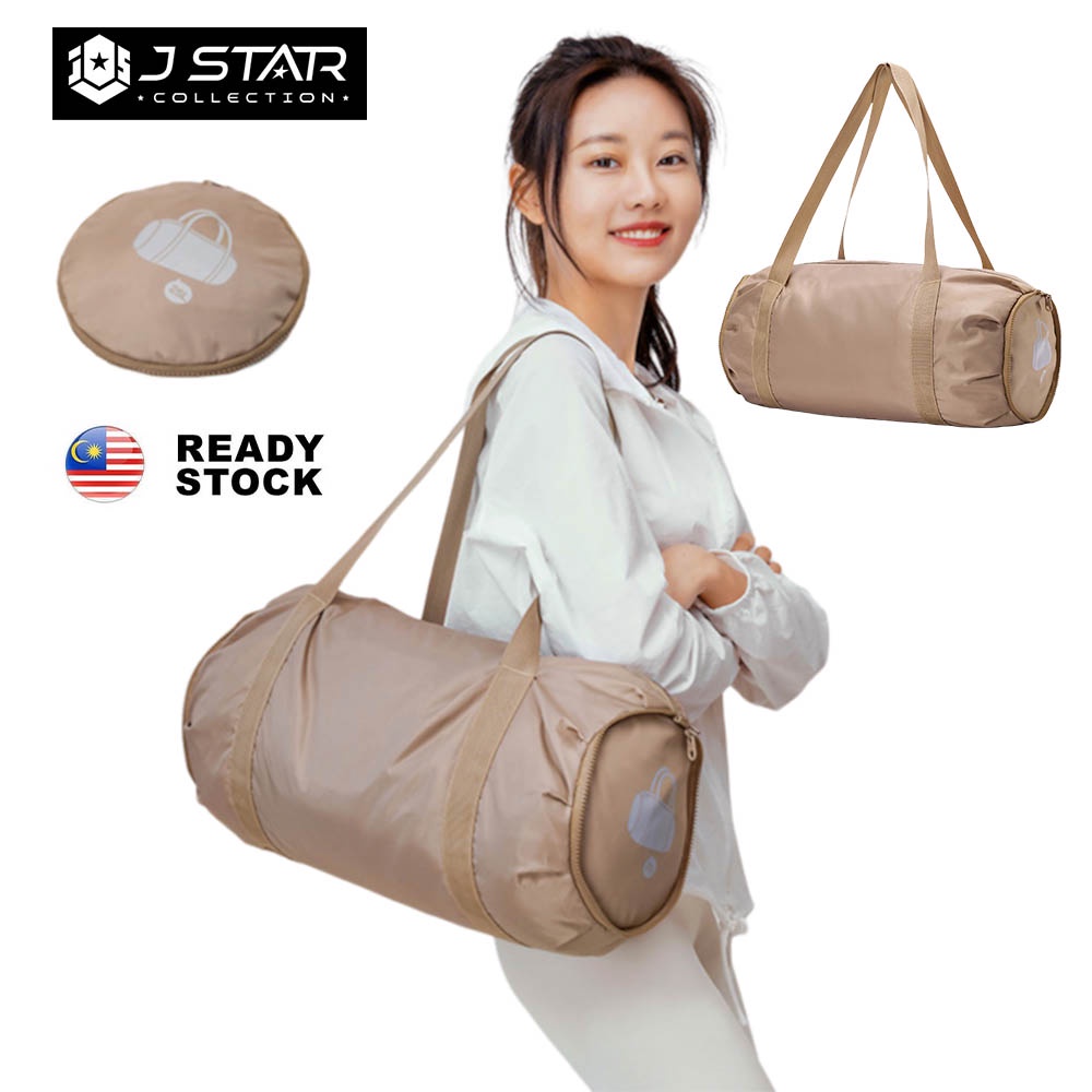 READY STOCK Foldable Bag Travel Bag Hand Carry Duffel Bag Foldable Duffle  Bag Beg Lipat (SL-056)