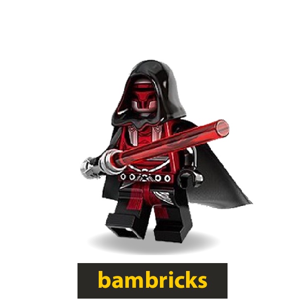 Darth revan best sale lego minifigure