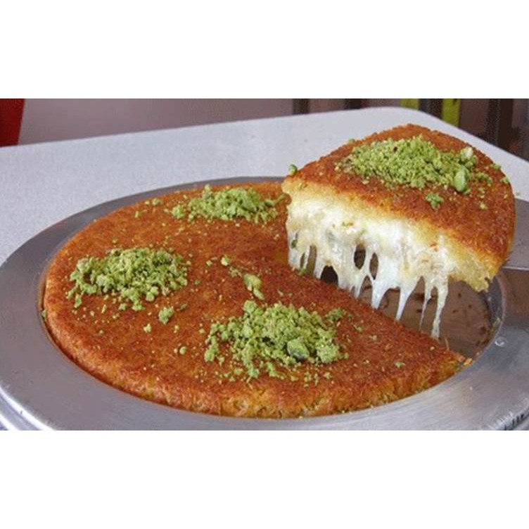 Fresh Kunafa Freshly Baked Kunafa with Cheese Cheesy Kunafa