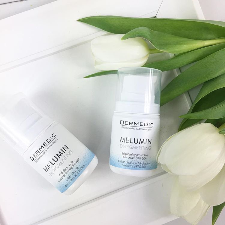 Dermedic Melumin Depigmenting Anti-Darkspots Night Cream 50G | Shopee ...