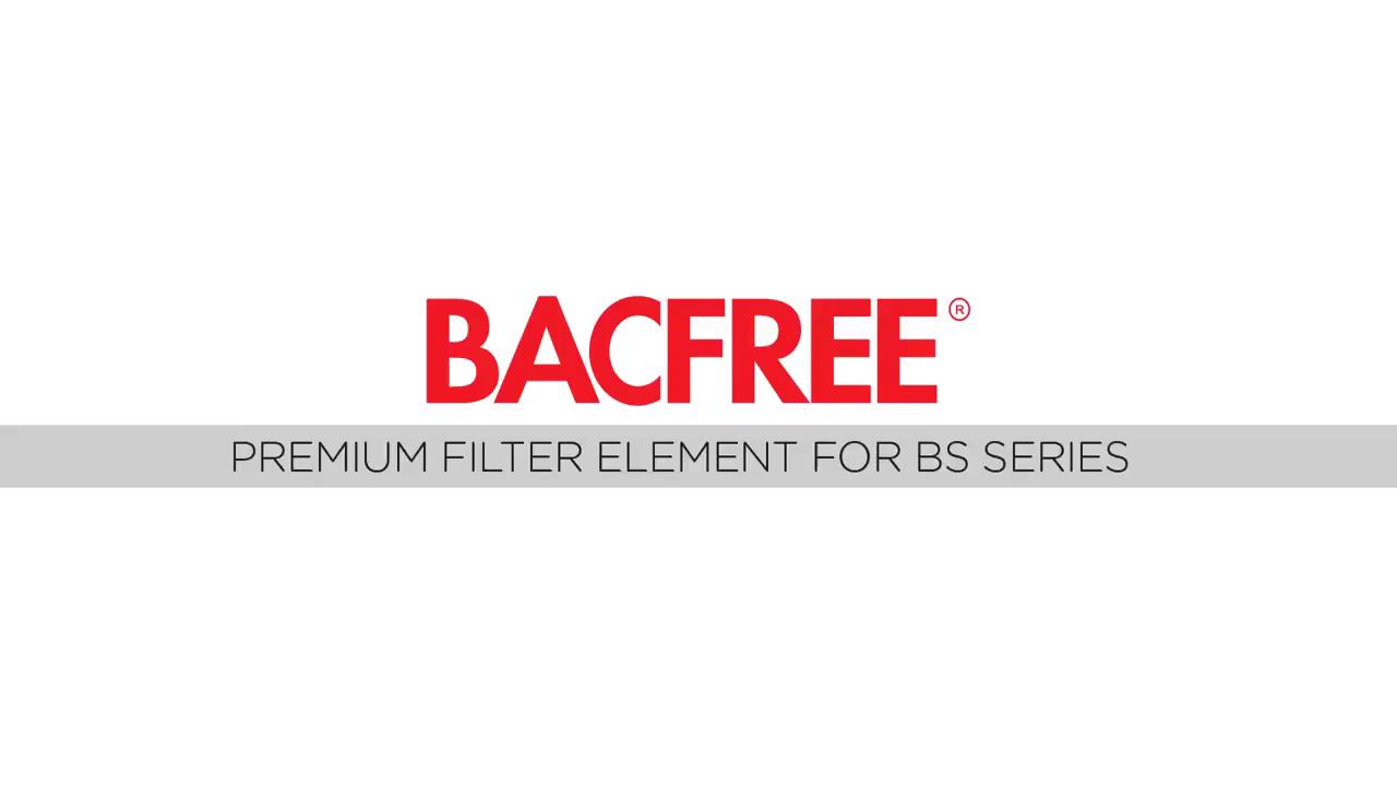 BACFREE MultiTech Premium Micro-ceramic Water Purifier/Filter Cartridge Element Replacement