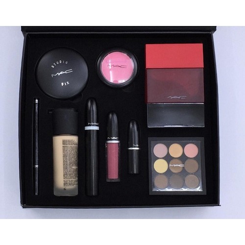 M A C Makeup Set For Women 9 In 1 Gift