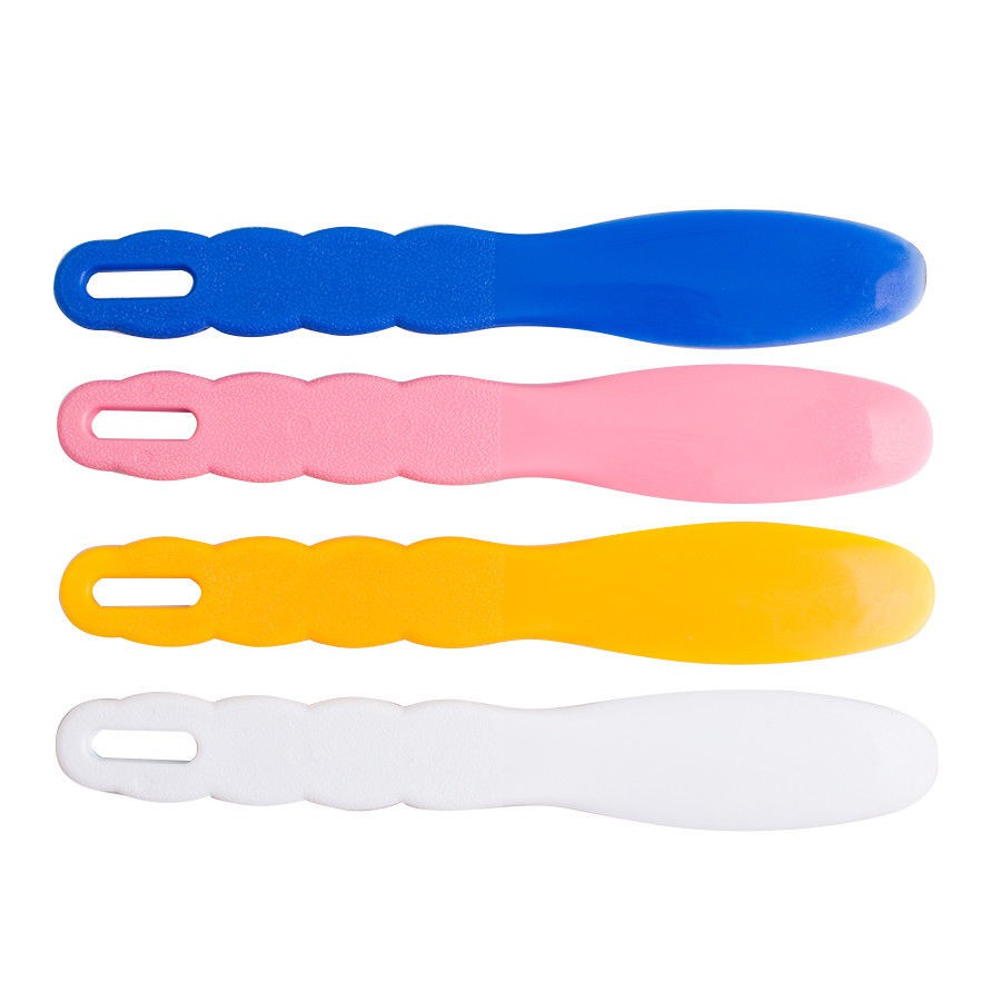 thumbnail image 2 of 10-Pack Assorted Dental Lab Plastic Mixing Spatulas For Alginate & Impression Material 2 of 6