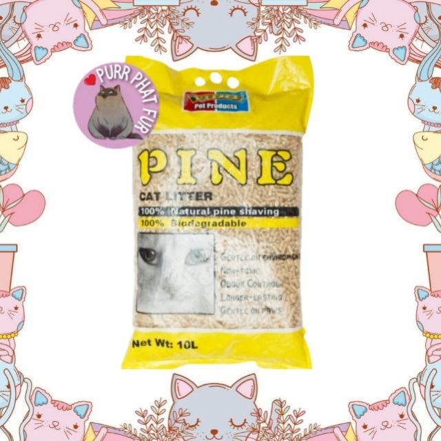 🐾 FIDO PINE WOOD LITTER 10L FOR CAT, RABBIT, HAMSTER 🐾 Shopee Malaysia