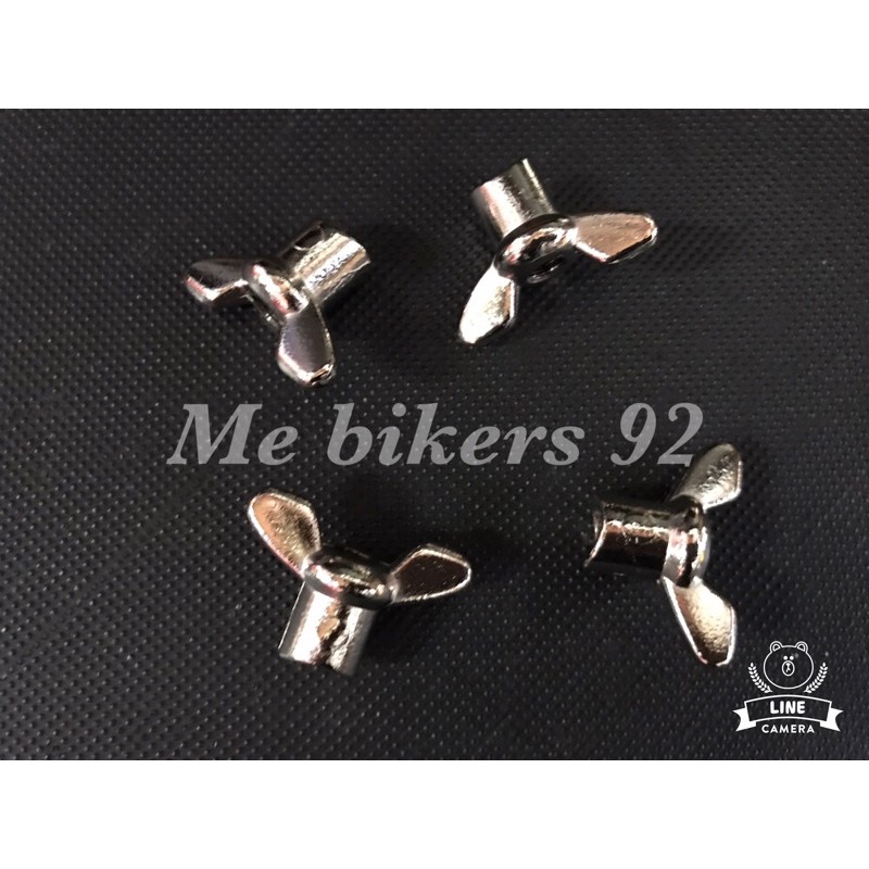 Me bikers 92 Original (APPI RXZ Brake Rod Nut )Chrome Wing Yamaha Y80 ...