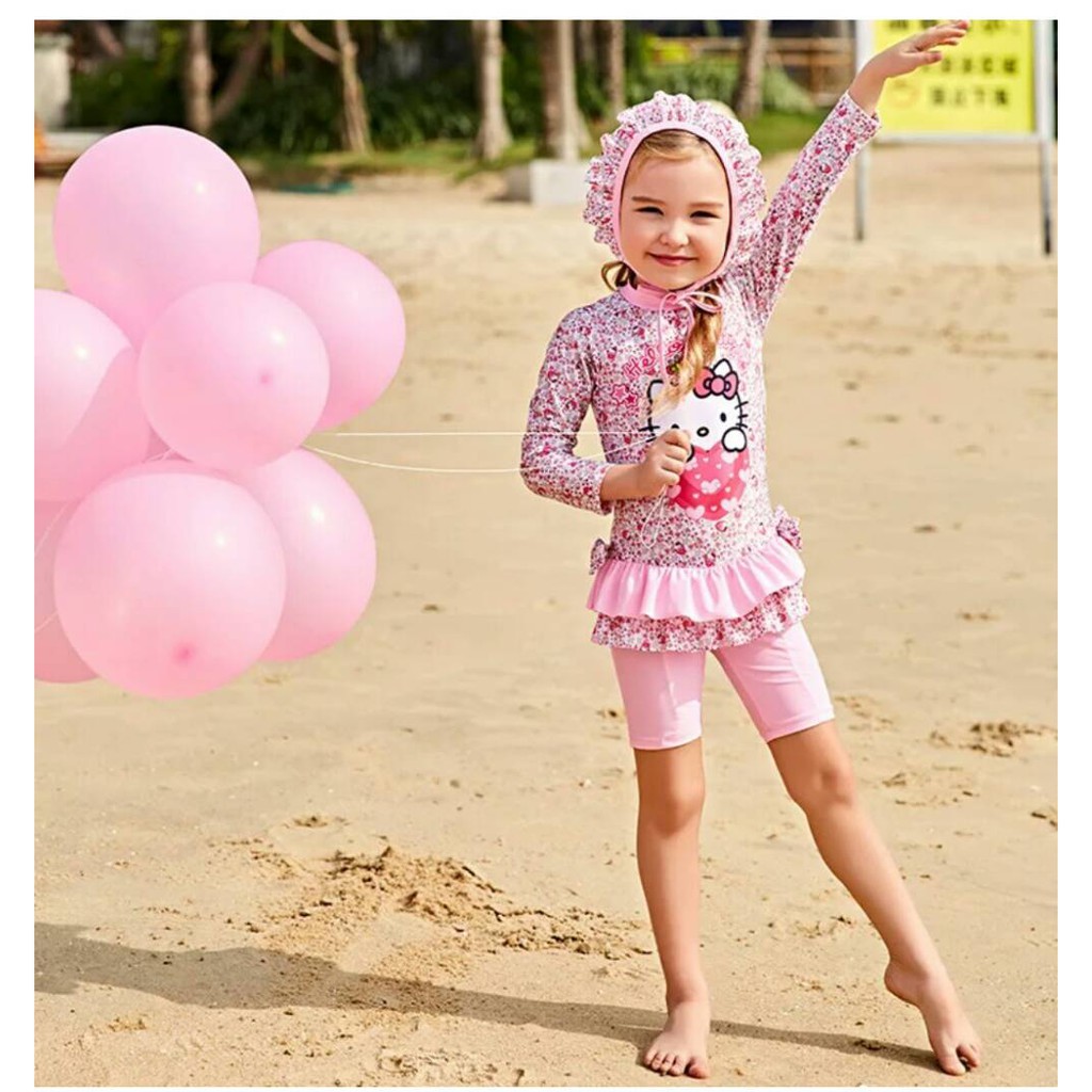 Hello kitty swimsuit for toddlers best sale