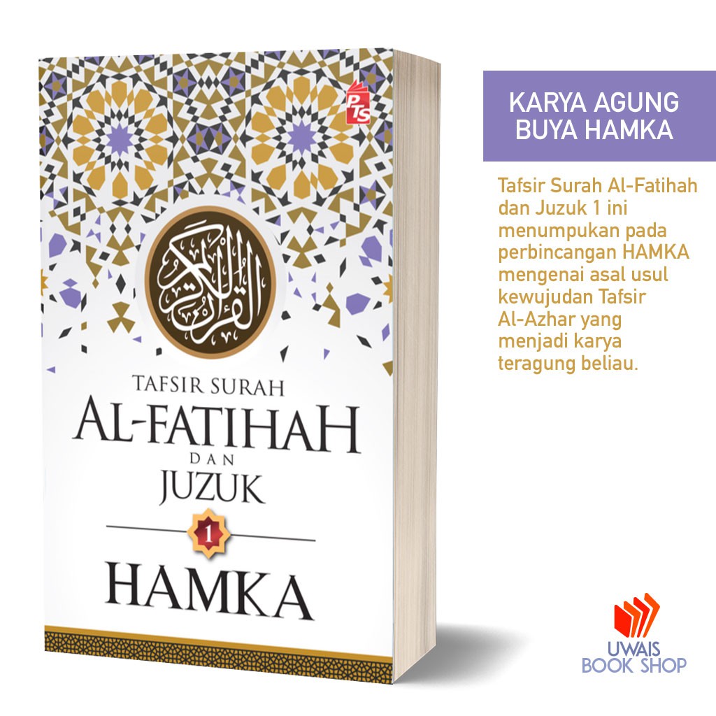 Tafsir Al Azhar Tafsir Surah Al Fatihah Dan Juzuk 1 Hamka Stok Lama Condition 810 Shopee 5543