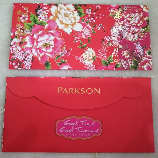 Ang Pao Red Packet Parkson 4pcs | Shopee Malaysia