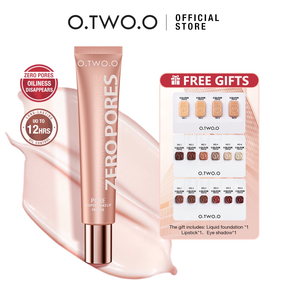 O.TWO.O Primer Invisible Poreless Base Makeup 20g Primer Tanpa Pori ...