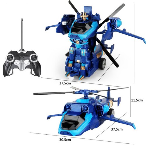 Remote control hot sale helicopter transformer