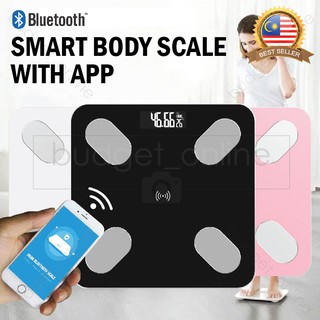 INSMART Digital Body Weight Scale Bluetooth Smart Electronic Digital  Bathroom Scales Weighing Balance BMI Analyzer