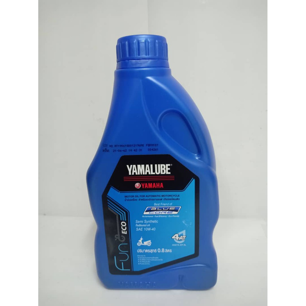 YAMALUBE BLUE CORE SEMI SYNTHETIC AT MOTOR OIL (SCOOTER) ORIGINAL ...