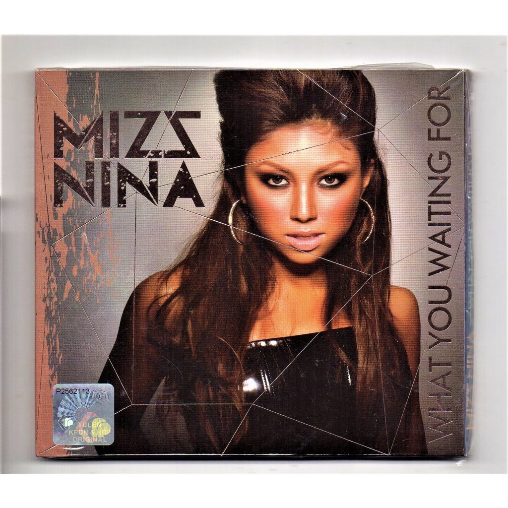 Mizz nina what you waiting for digipack cd shopee malaysia