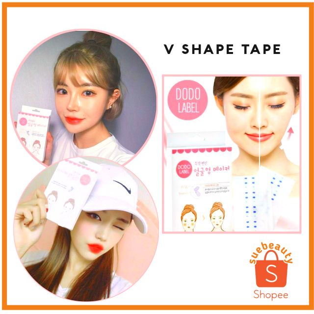 Dodo Label Vshape Tape Lifting Face Original Korea Shopee Malaysia