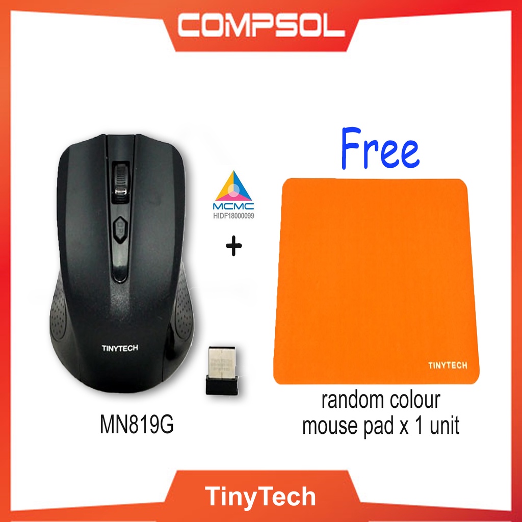 TinyTech MN819G Usb Wireless Mouse / Salpido WM3 2.4Ghz Wireless Mouse ...