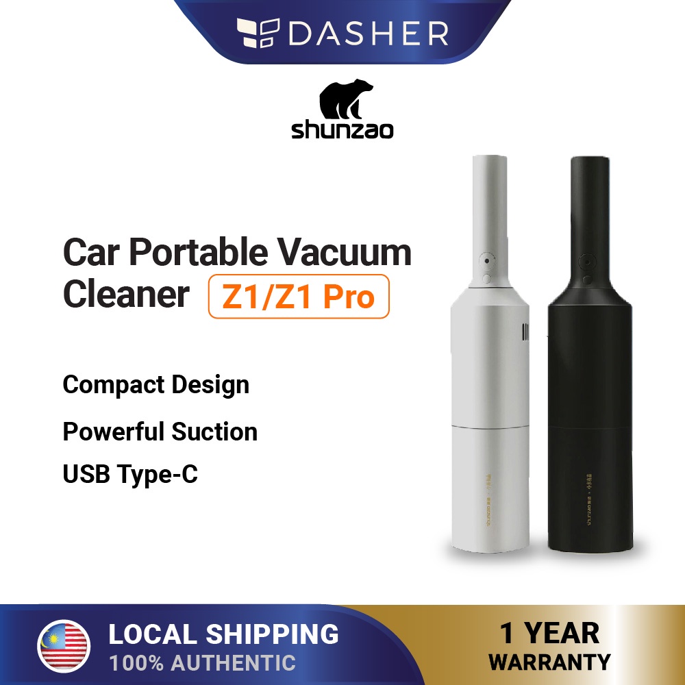 Original Shunzao Wireless Portable Handheld Vacuum Cleaner Z1/Z1 Pro ...