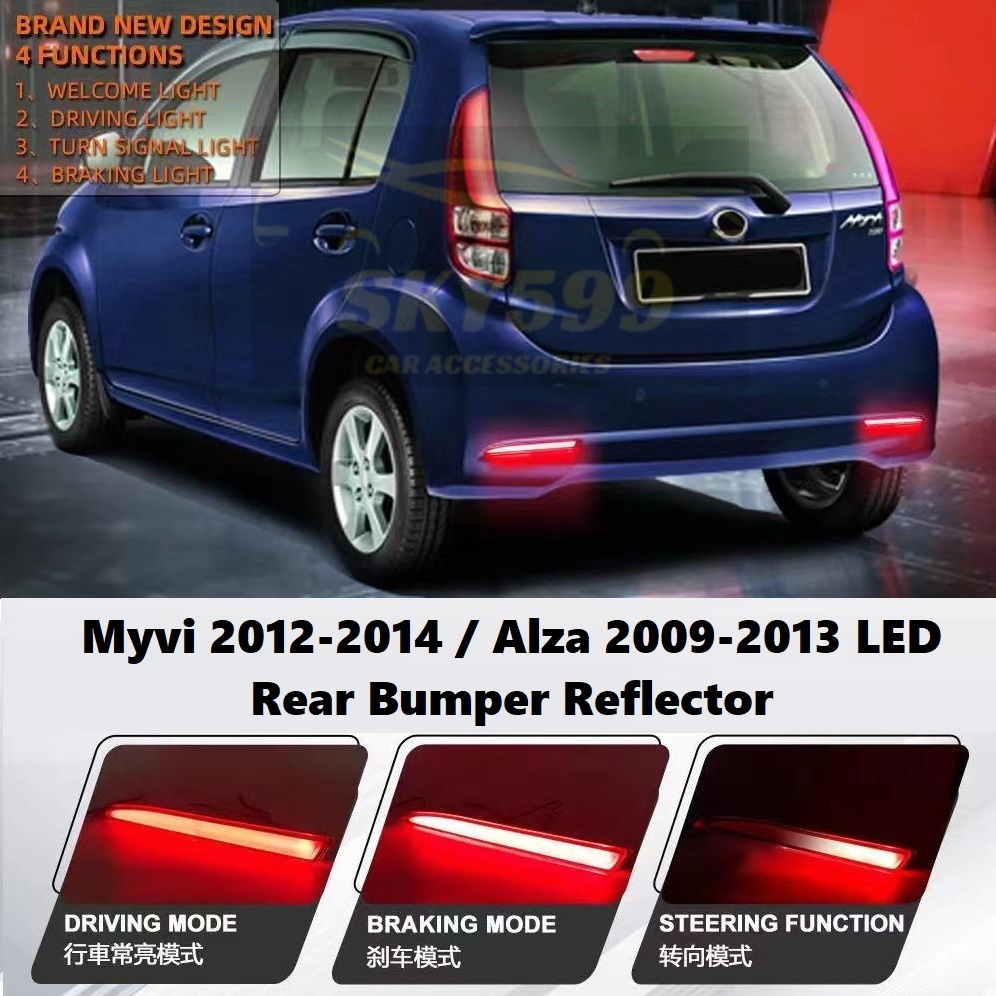 Perodua Myvi 2012 - 2014 (Lagi Best) / Alza Old (2009-2013) Led Rear ...