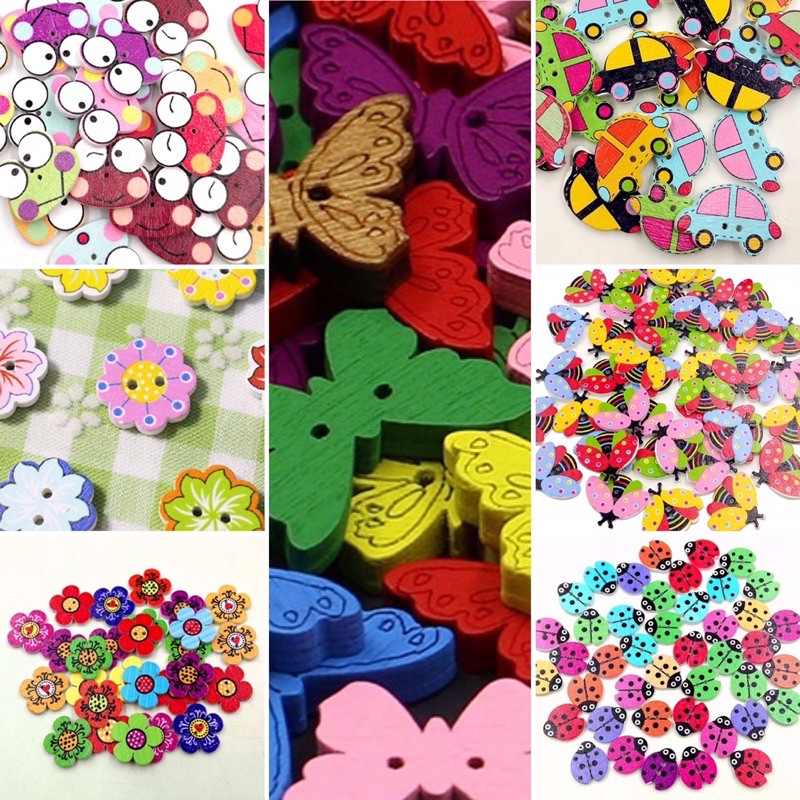 🔥🔥HOT ITEM🔥🔥 20pcs Cute Buttons | Shopee Malaysia