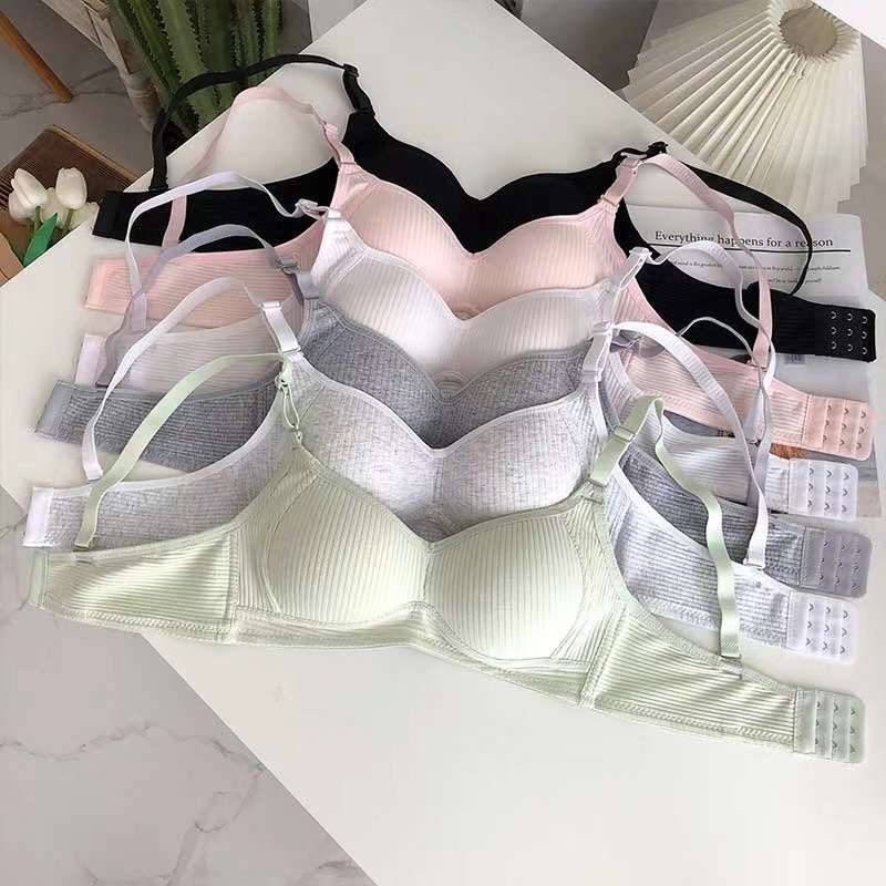 Sexy Lace Bralette Women Large Chest Gathered Small Adjustable Anti-sagging  Shaping Underwear No Steel Ring Strapless Bra - AliExpress