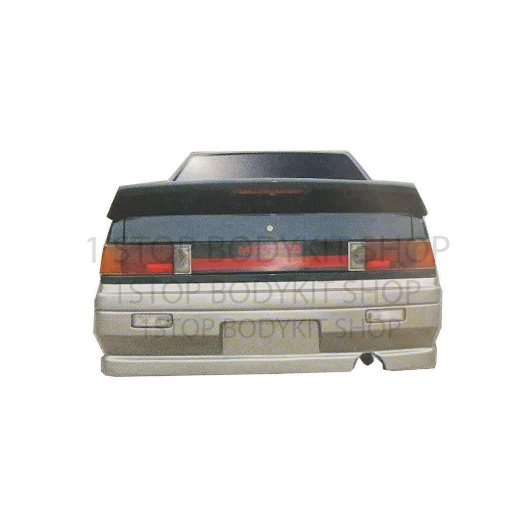 PROTON SAGA REAR BUMPER MMC (FIBER GETAH ) SKIRT LIP BODYKIT | Shopee ...