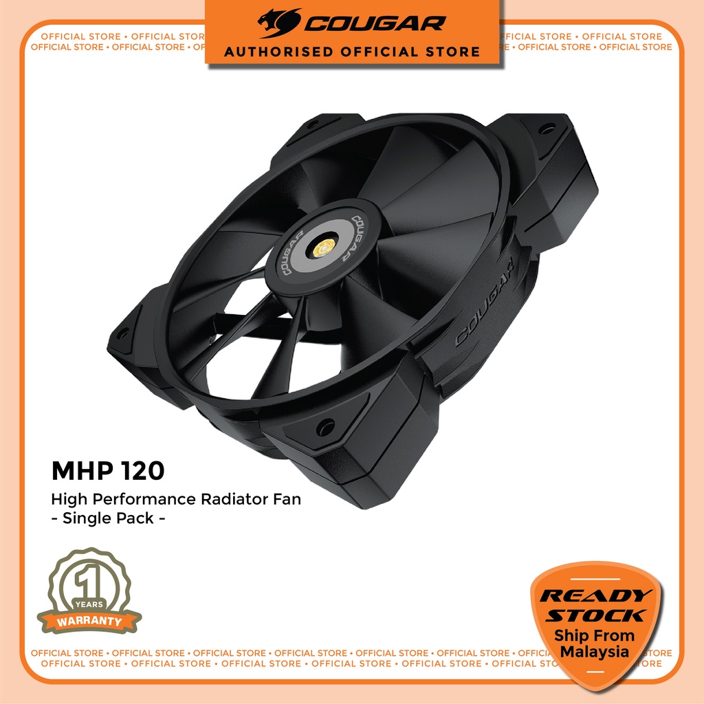 COUGAR MHP 120 High Performance Radiator Fan - Single Pack - | Shopee ...