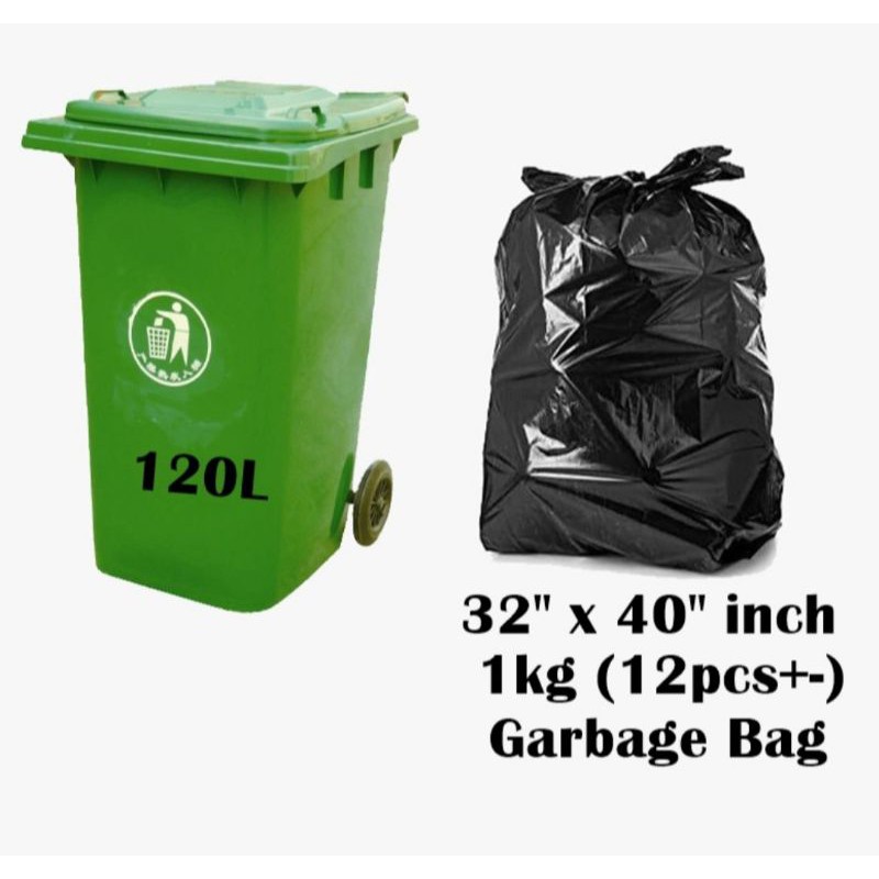 Heavy Duty Thick Garbage Dustbin Plastic Sampah Tebal Biodegradable Garbage Bag Sampah Bag 2969