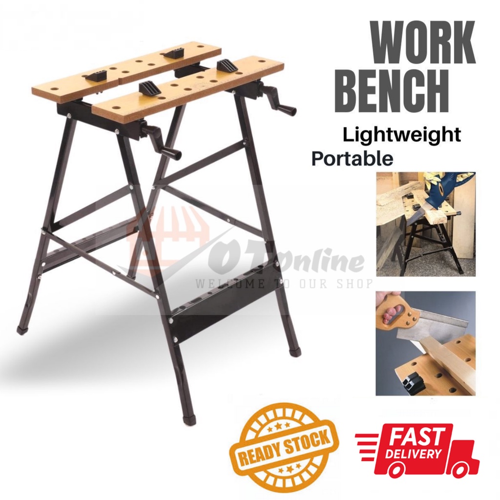 Work Bench Portable Work Table Portable Work Bench Vice Table ...