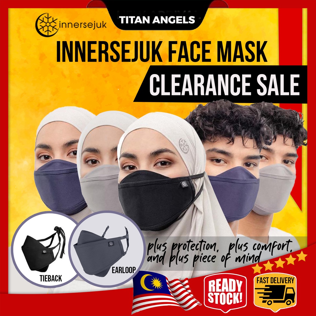 [CLEARANCE SALE] Inner Sejuk Face Mask Innersejuk Original Double Up 3D ...