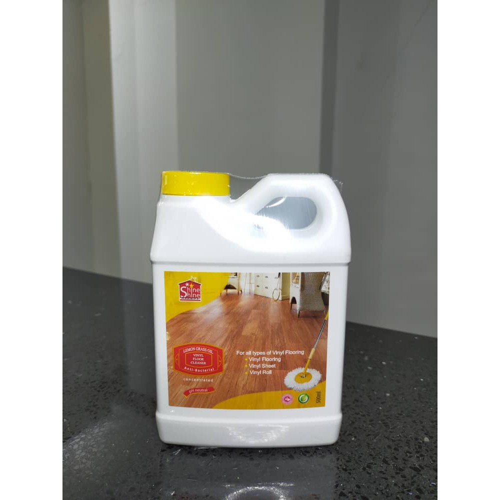 Floor Cleaner - Shine Shine Kleen Lemon Grass Oil Vinyl Floor Cleaner ...