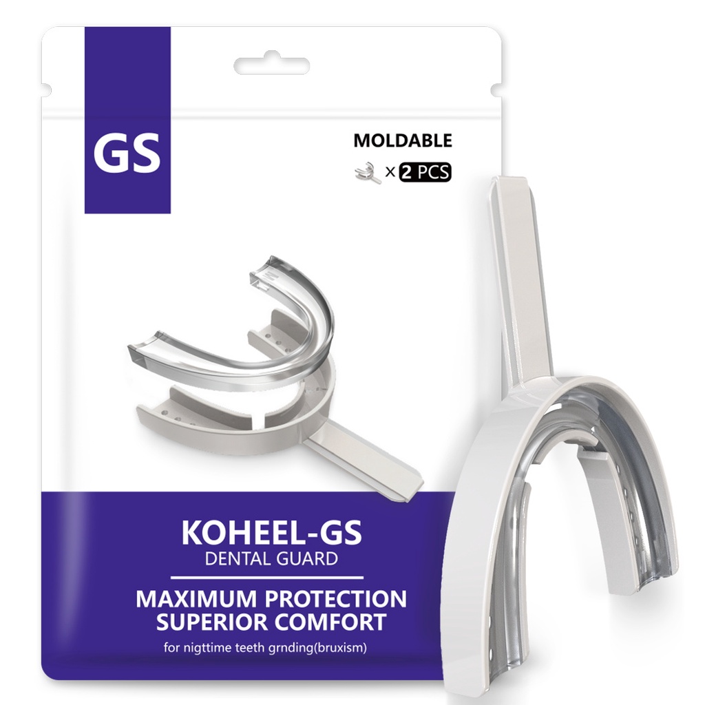 KOHEEL Moldable Dental Guard for Teeth Grinding with Forming Tray, Soft