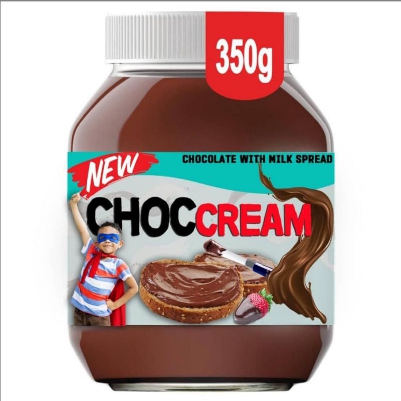 Choccream / choc cream / jem roti / sapuan roti / inti coklat / sapuan ...