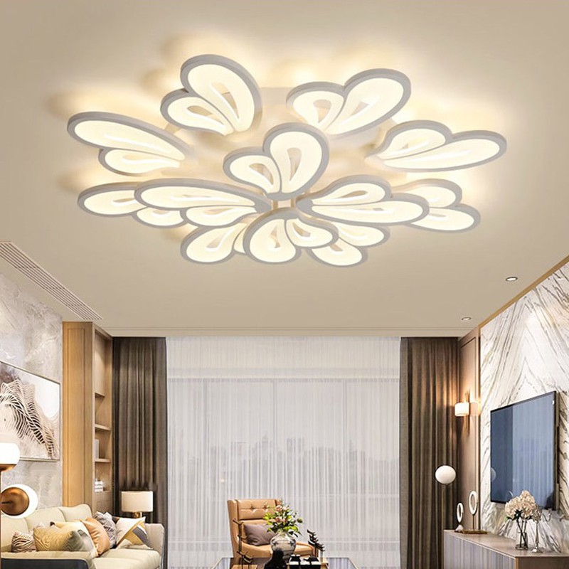 Modern Ceiling Lamp Nordic Living Room Ceiling Light Bedroom Led Lampu ...