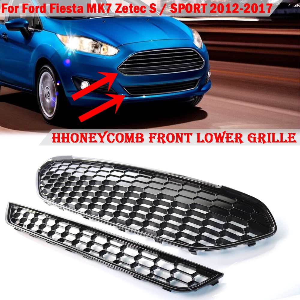 Bumper grill Ford Fiesta Mk6 Sedan | kosten op