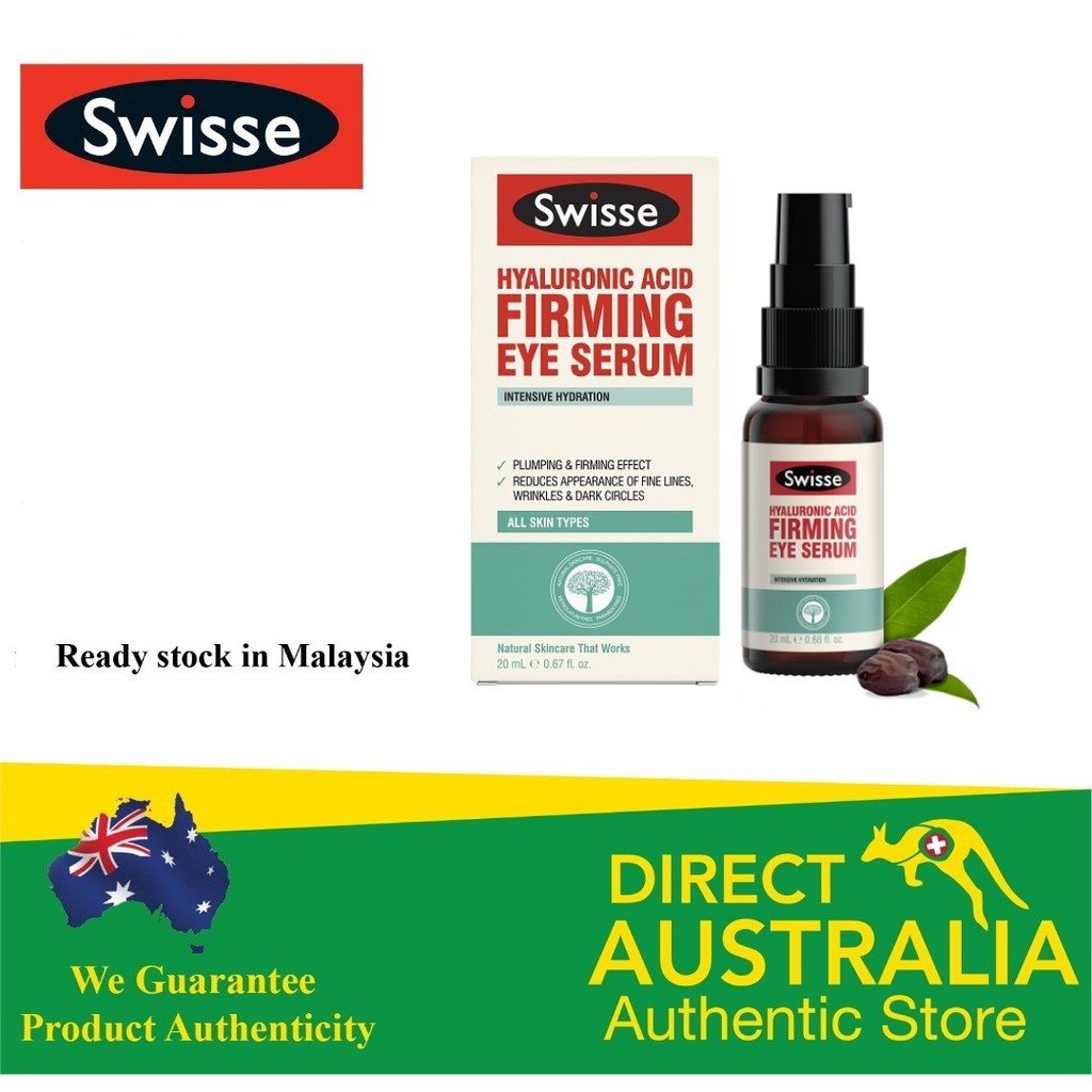 Swisse Hyaluronic Acid Firming Eye Serum 20ml Shopee Malaysia