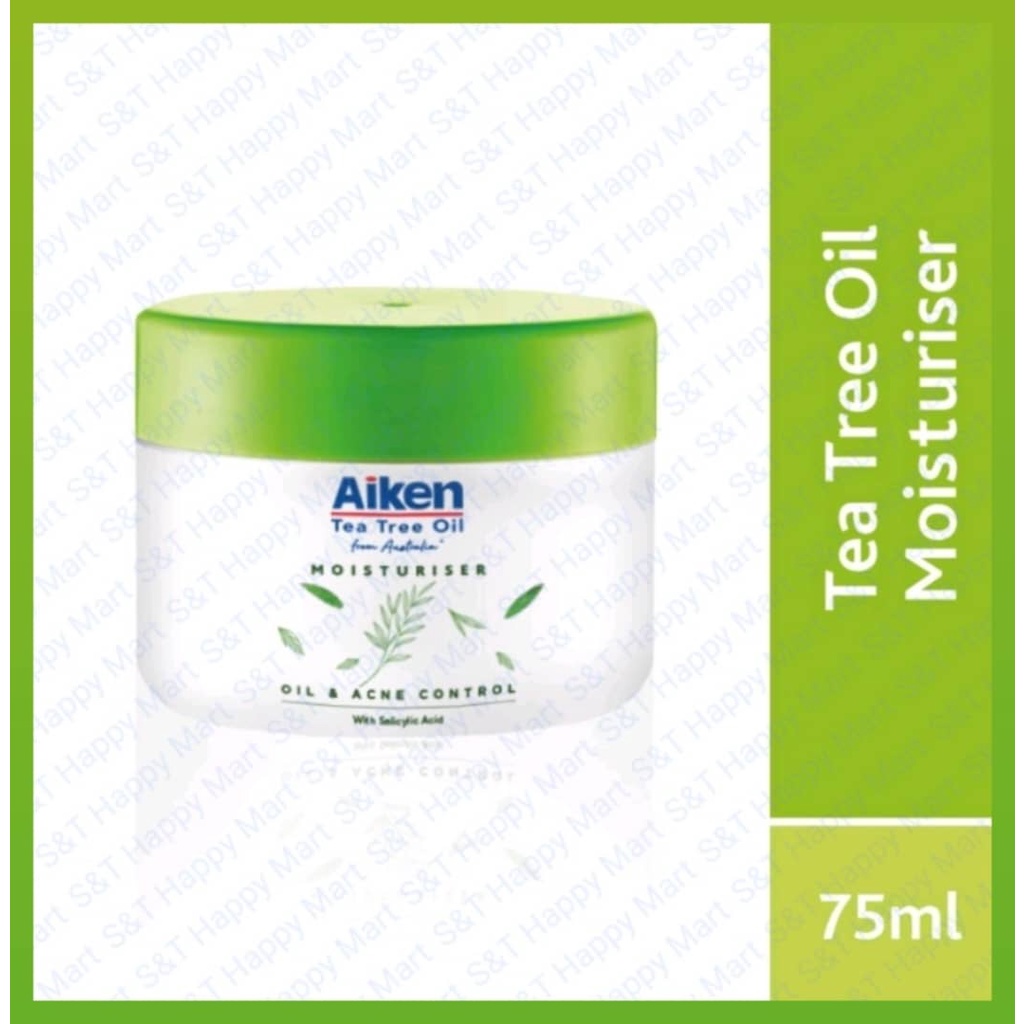 Aiken Tea Tree Oil Moisturizer 75ml Shopee Malaysia