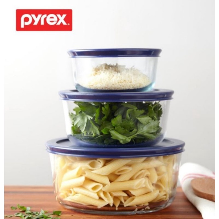 PYREX FOOD STORAGE SMALL ROUND DISH SET | Shopee Malaysia